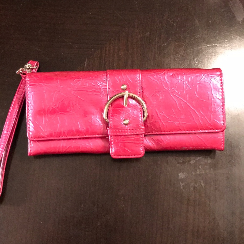 Pink wristlet